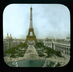Pariser Weltausstellung: Champ de Mars und der Eiffelturm, 1900